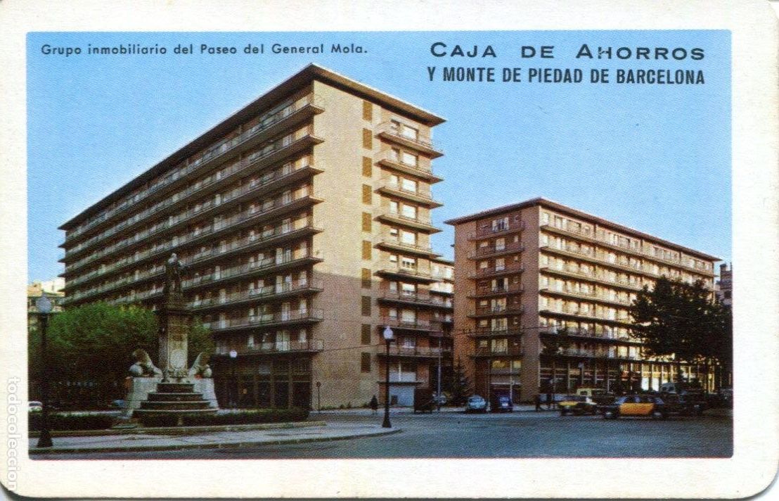 Colecionismo Calend&aacute;rios: CALENDARIO FOURNIER. CAJA DE AHORROS Y MONTE DE PIEDAD DE BARCELONA. A&Ntilde;O 1966