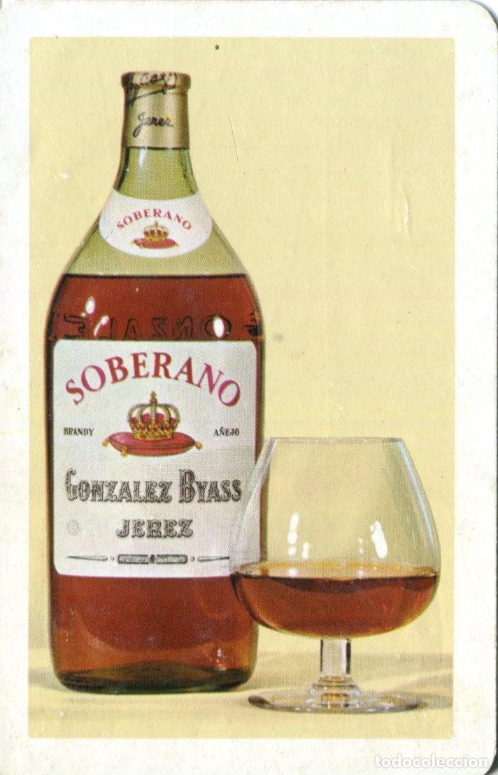 Coleccionismo Calendarios: CALENDARIO DE BOLSILLO BRANDY SOBERANO JEREZ A&Ntilde;O 1966 HERACLIO FOURNIER