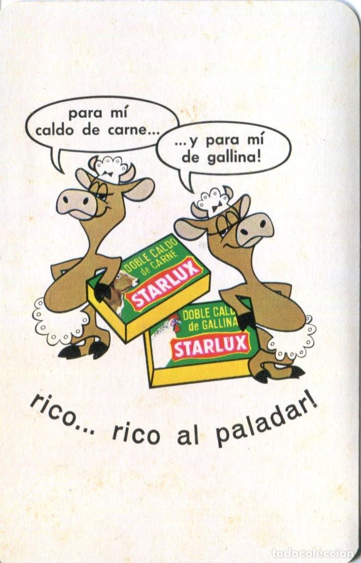 Sammeln von Kalendern: Calendario de bolsillo Starlux Caldo, Heraclio Fournier, a&ntilde;o 1967.