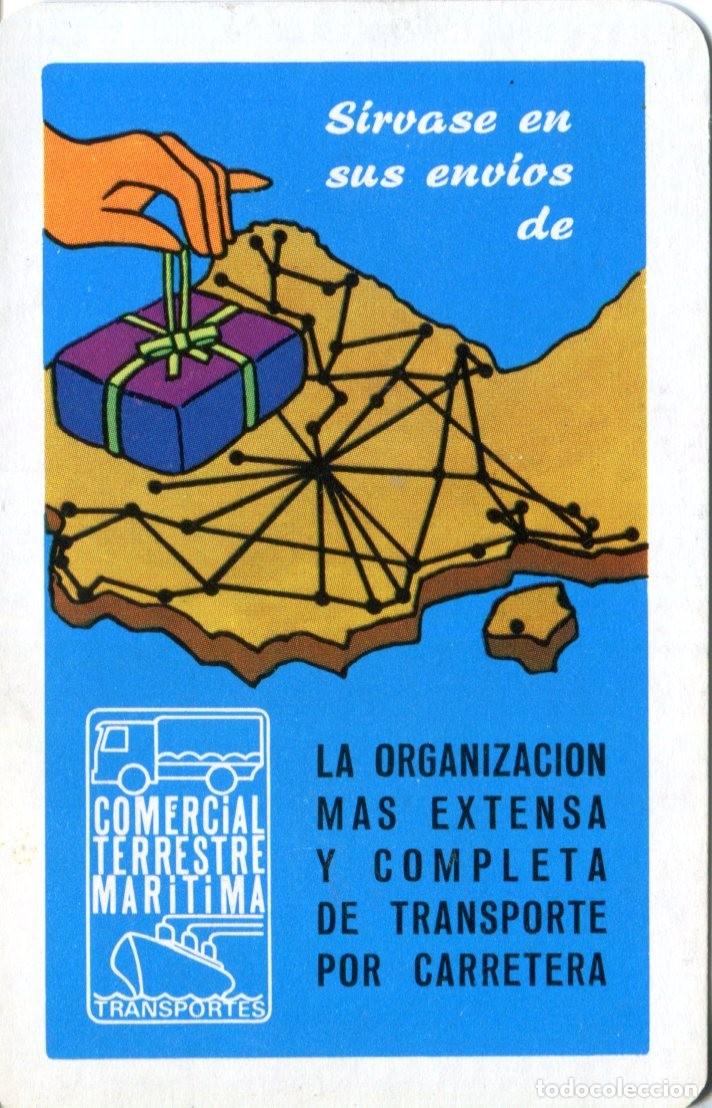 Coleccionismo calendarios: CALENDARIO FOURNIER. a&ntilde;o 1969.COMERCIAL TERRESTRE MARITIMA. MAPA DE ESPA&Ntilde;A. TRANSPORTES.