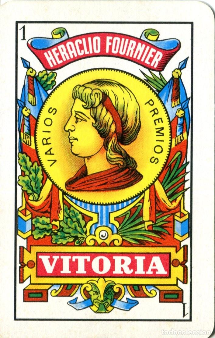 Coleccionismo calendarios: Calendario Heraclio Fournier - Vitoria - 1974 - As De Oro