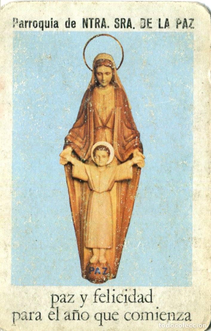 Coleccionismo calendarios: CALENDARIO FOURNIER PARROQUIA NTRA. SRA. DE LA PAZ 1975