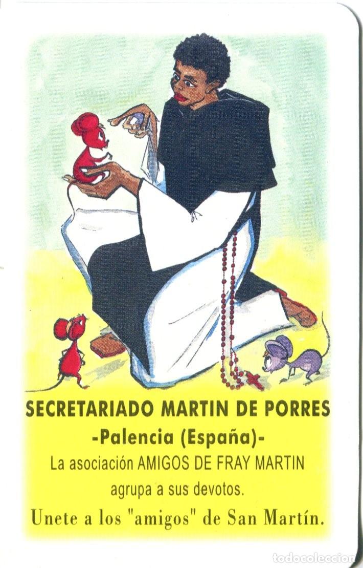 Coleccionismo calendarios: CALENDARIO FOURNIER. SECRETARIADO MARTIN DE PORRES. PALENCIA. FRAY MARTIN. A&Ntilde;O 2000.