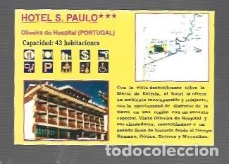 Coleccionismo Calendarios: CALENDARIO DE BOLSILLO. DE HOTEL S PAULO ENTE PORTUGAL Y ESPA&Ntilde;A DEL A&Ntilde;O 2002