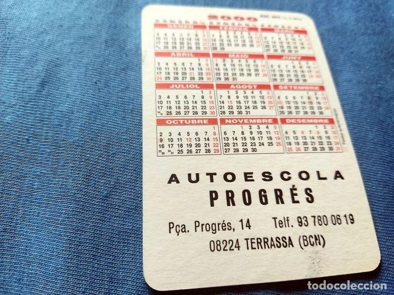 Coleccionismo calendarios: CALENDARIO AUTOESCOLA PROGRES 2000 TERRASSA - Foto 2