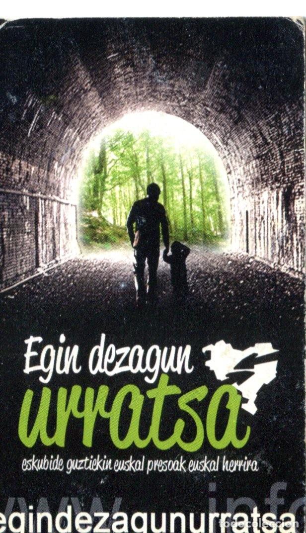 Collectionnisme Calendriers: CALENDARIO BOLSILLO. POLITICO VASCO (EGIN DEZAGUN URRATSA - EUSKAL PRESOAK EUSKAL HERRIRA) 2011