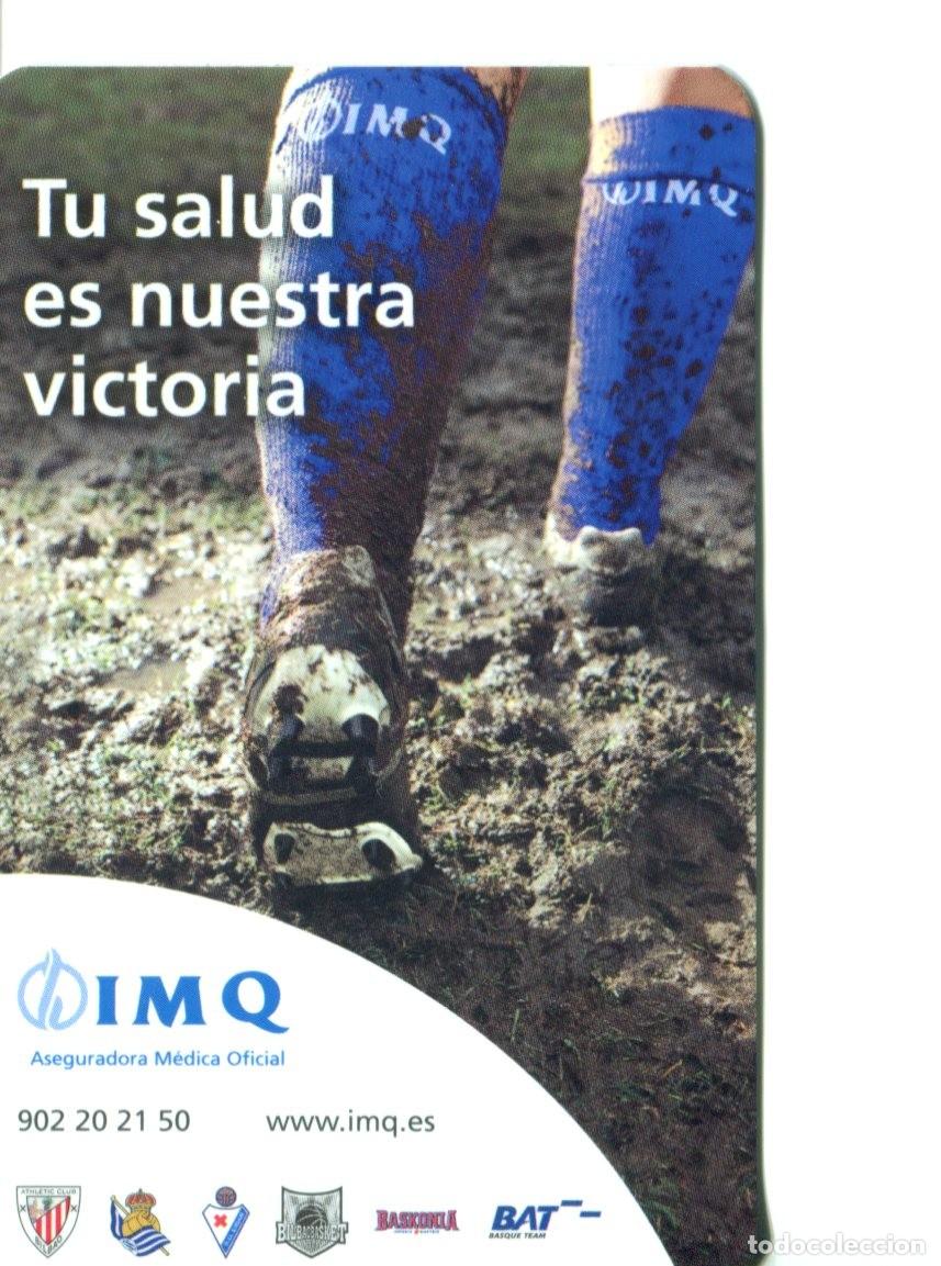 Coleccionismo calendarios: CALENDARIO FUTBOL ATHLETIC CLUB BILBAO 2011 - IMQ SEGURO MEDICO