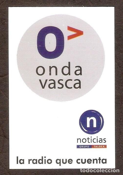 Coleccionismo calendarios: CALENDARIO BOLSILLO A&Ntilde;O 2015 RADIO - ONDA VASCA - VER FOTO REVERSO