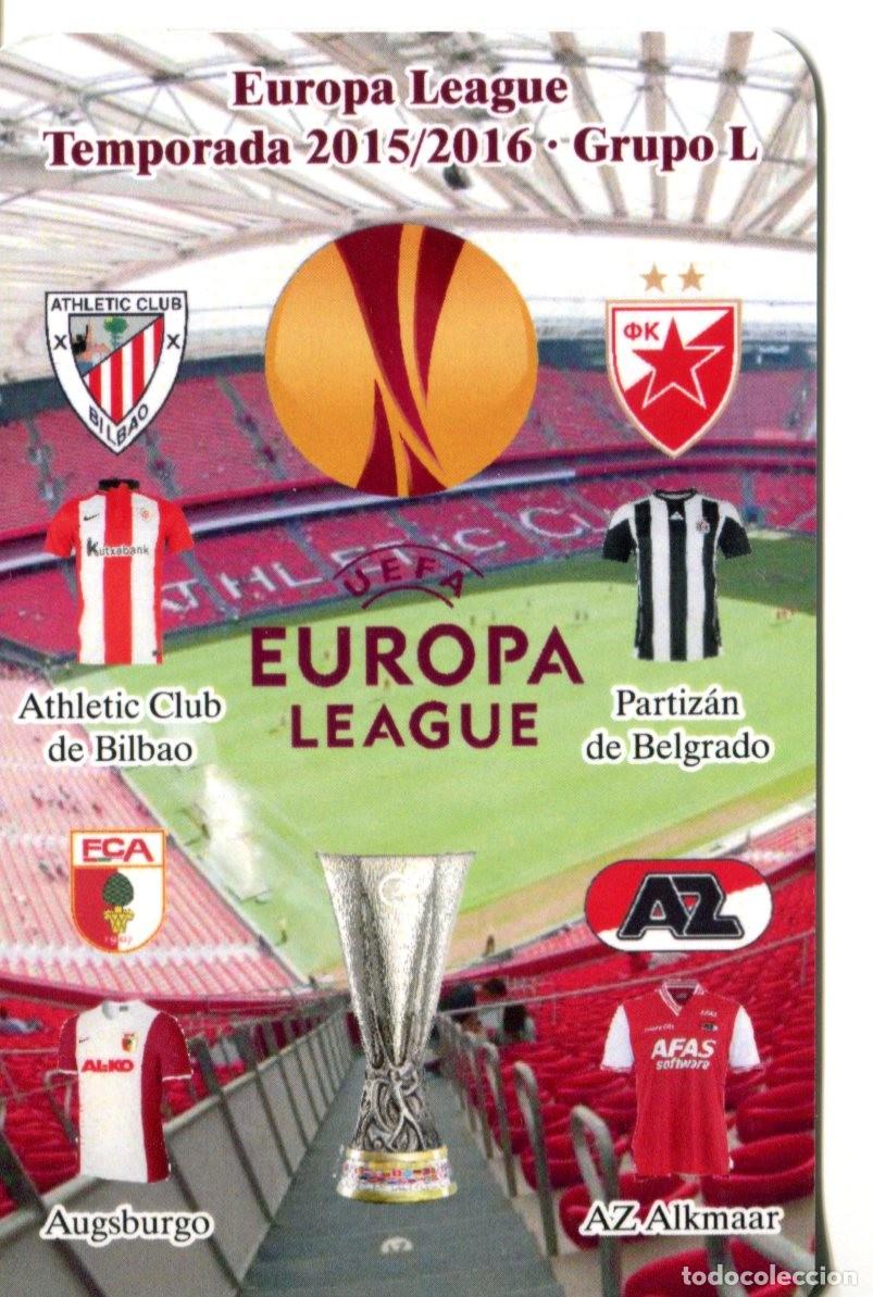 Collectables Calendars: CALENDARIO FUTBOL ATHLETIC CLUB BILBAO 2016 - Europa League