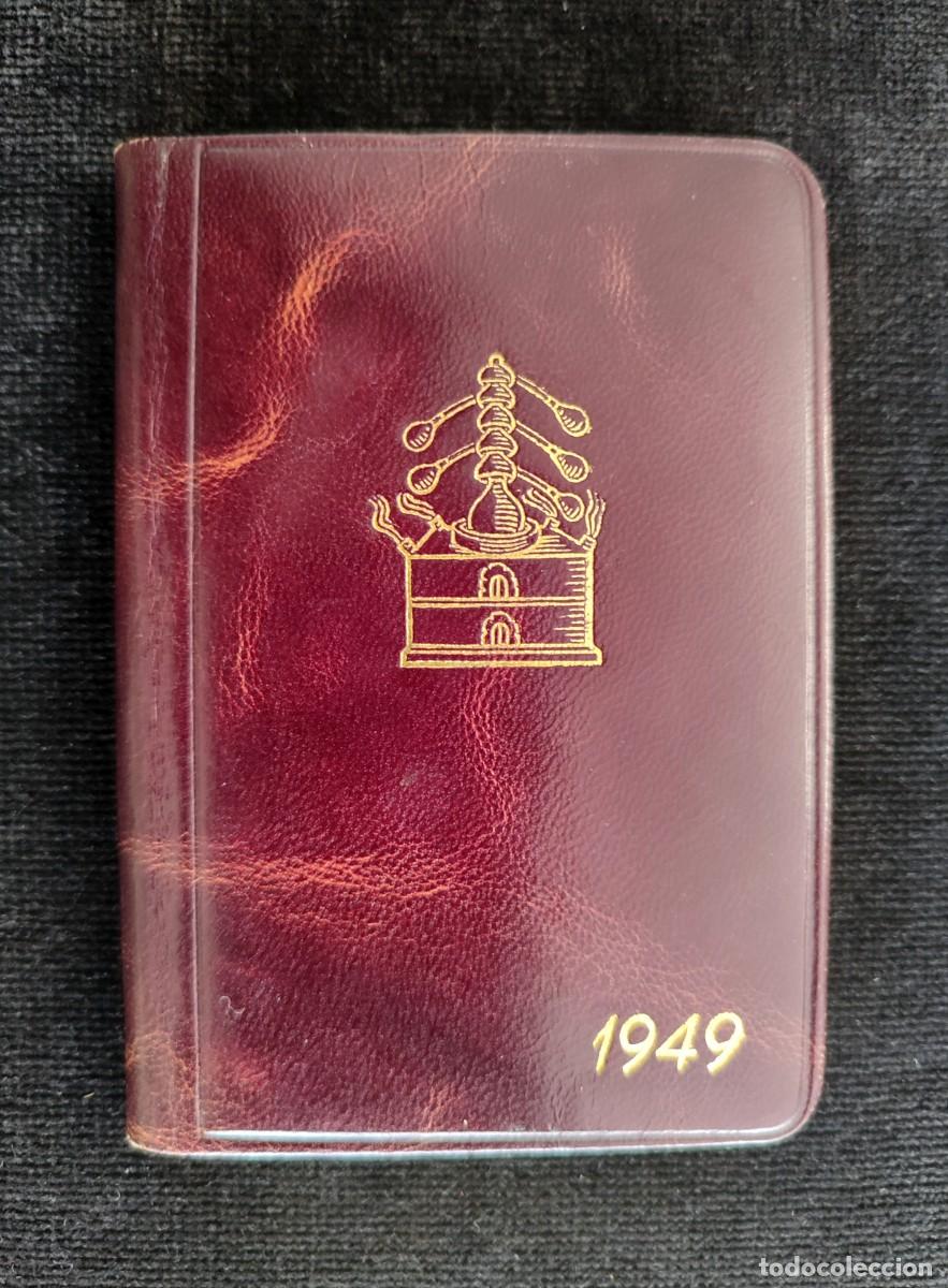 Colecionismo Calend&aacute;rios: CASIMIRO BUSQUETS, F&Aacute;BRICA DE PRODUCTOS PUROS. AGENDA DE BOLSILLO. BADALONA, 1949. NUEVA