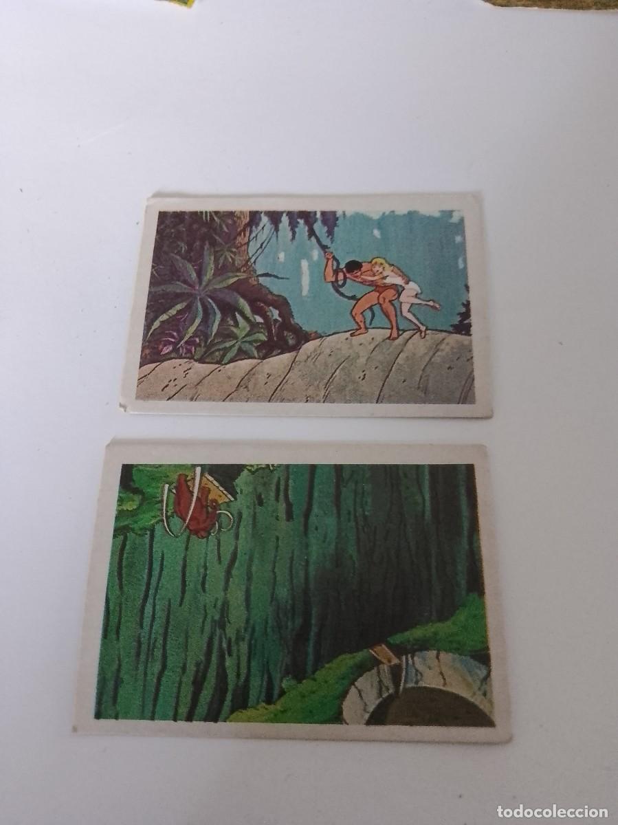 Coleccionismo Calendarios: Tarz&aacute;n 2 cromos a&ntilde;os 70