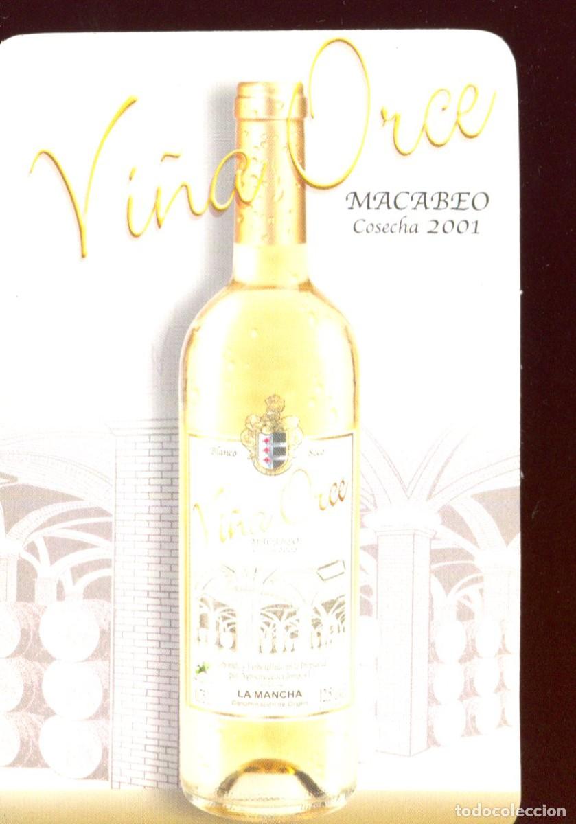 Coleccionismo calendarios: Calendario bolsillo - VI&Ntilde;A ORCE - BODEGAS MART&Iacute;NEZ S&Aacute;EZ - A&ntilde;o 2003