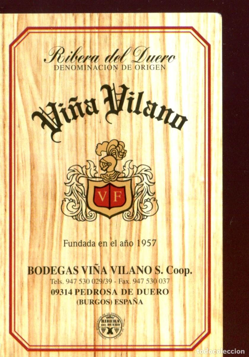 Coleccionismo calendarios: CALENDARIO DOBLE BODEGAS VI&Ntilde;A VILANO A&Ntilde;O 2000 RIBERA DEL DUERO