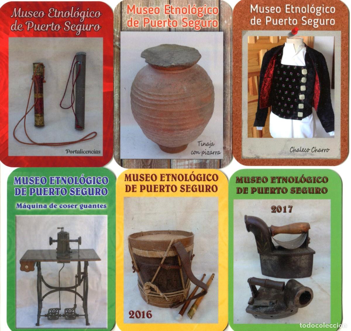 Coleccionismo calendarios: 6 CALENDARIOS MUSEO ETNOLOGICO PUERTO SEGURO EN SALAMANCA VARIOS A&Ntilde;OS