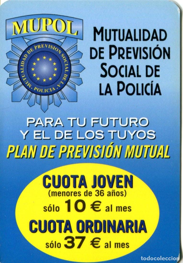 Coleccionismo calendarios: CALENDARIO PUBLICITARIO SEGUROS MUPOL MUTUALIDAD DE PREVISION SOCIAL DE LA POLICIA A&Ntilde;O 2004 VER FO