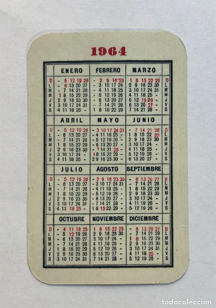 Coleccionismo calendarios: CALENDARIO A&Ntilde;O 1964 / ALMACENES PROGRESO / MADRID - Foto 2