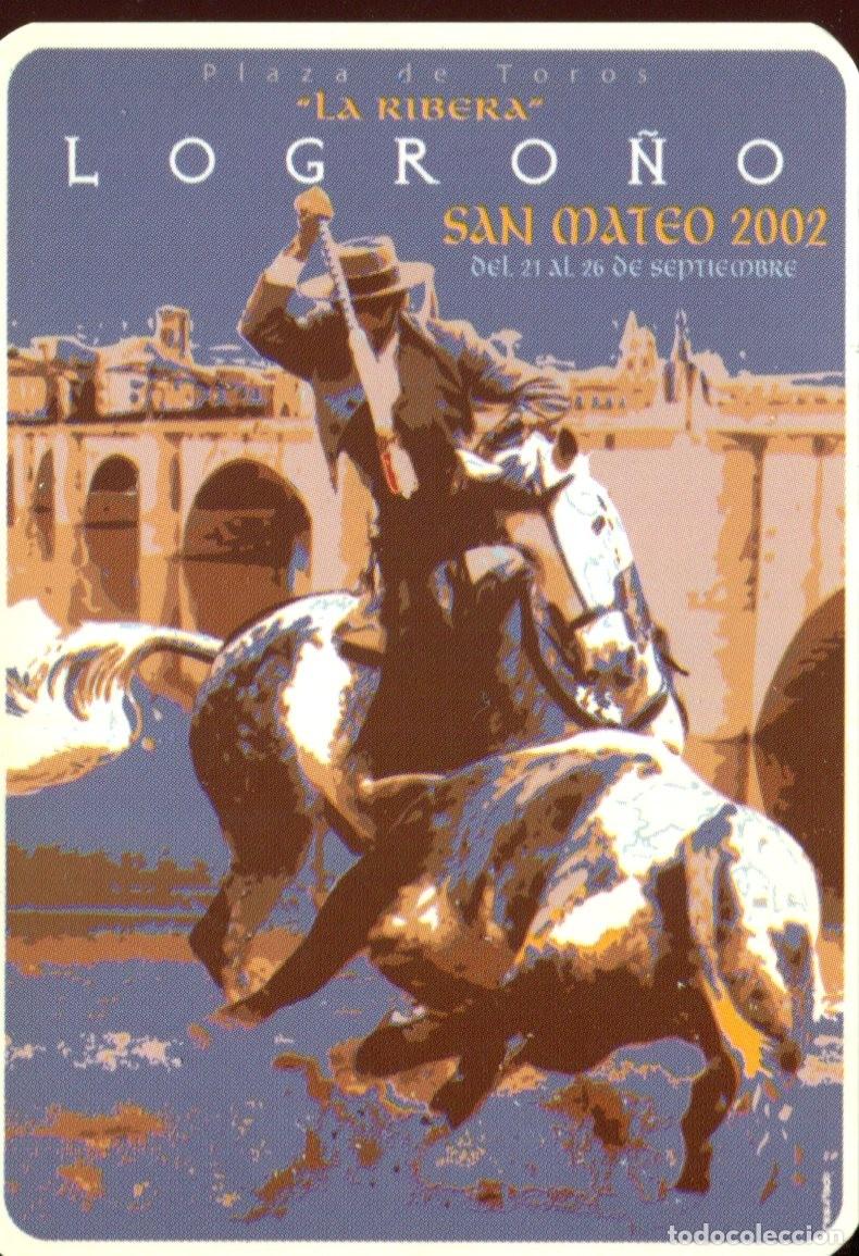Coleccionismo calendarios: CALENDARIO PLAZA DE TOROS LA RIBERA, A&Ntilde;O 2003, LOGRO&Ntilde;O SAN MATEO