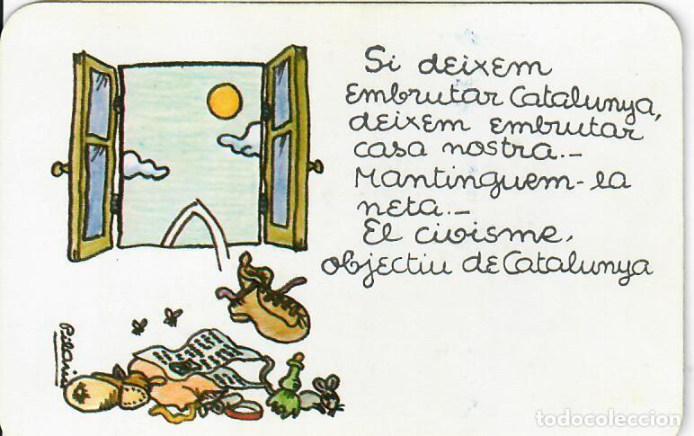Collectionnisme Calendriers: CALENDARIO DE PUBLICIDAD - A&Ntilde;O 1986 - GENERALITAT DE CATALUNYA - DIBUJO DE PILAR&Iacute;N BAYES