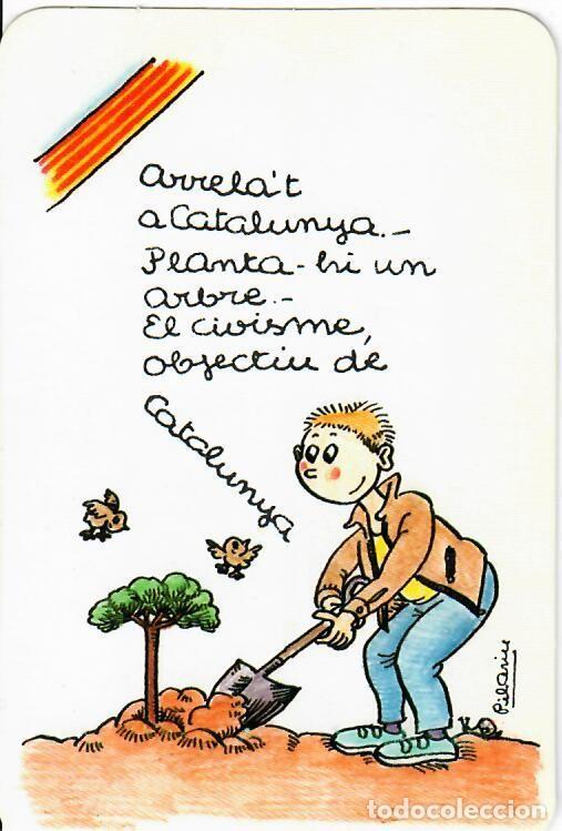 Collectionnisme Calendriers: CALENDARIO DE PUBLICIDAD - A&Ntilde;O 1987 - GENERALITAT DE CATALUNYA - DIBUJO DE PILAR&Iacute;N BAYES