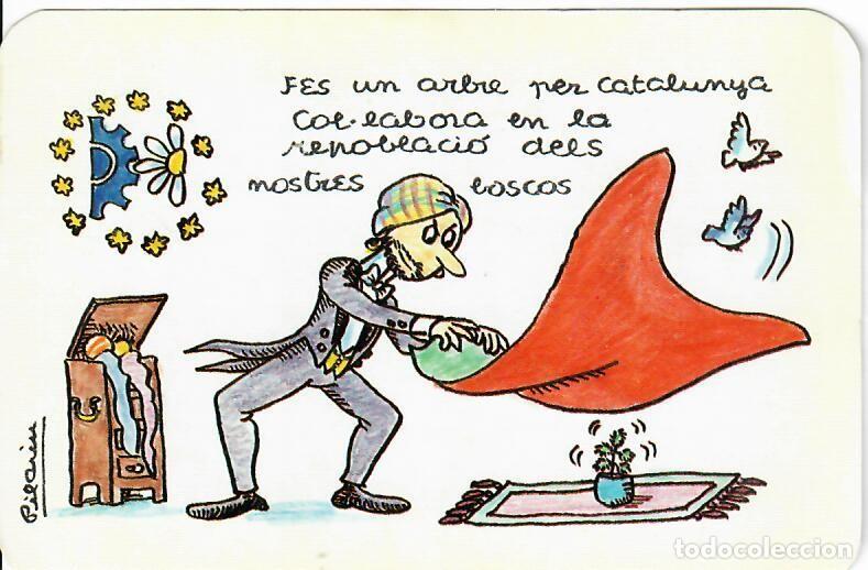Coleccionismo calendarios: CALENDARIO DE PUBLICIDAD - A&Ntilde;O 1988 - GENERALITAT DE CATALUNYA - DIBUJO DE PILAR&Iacute;N BAYES