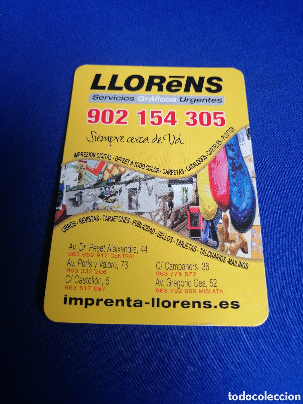 Coleccionismo calendarios: IMPRENTA LLORENTE 2007 CALENDARIO - Foto 1