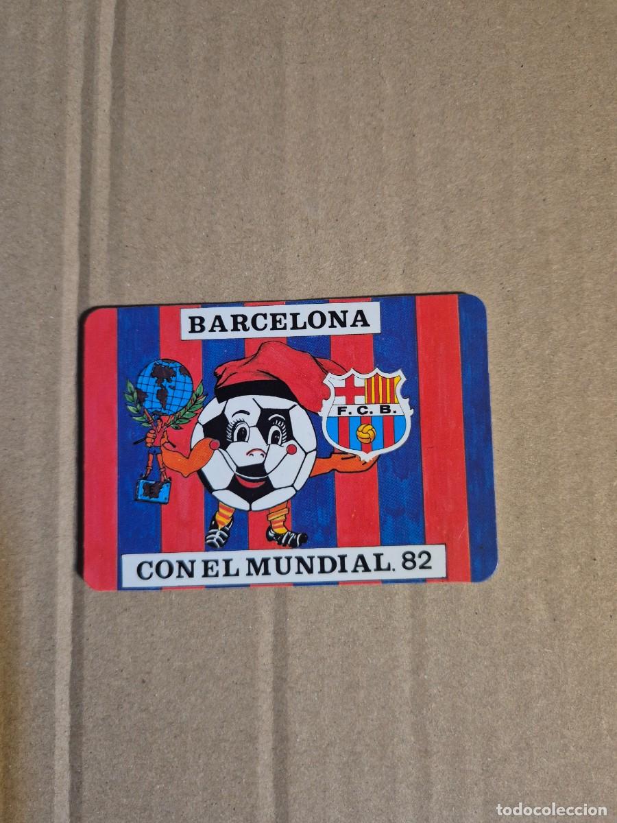 Coleccionismo Calendarios: CALENDARIO BARCELONA CON EL MUNDIAL 82.