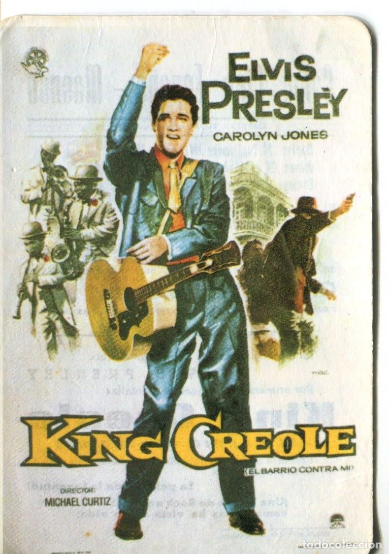 Coleccionismo Calendarios: CALENDARIO DE SERIE - 1985 - CINE. MP - 83 - KING CREOLE - ELVIS PRESLEY