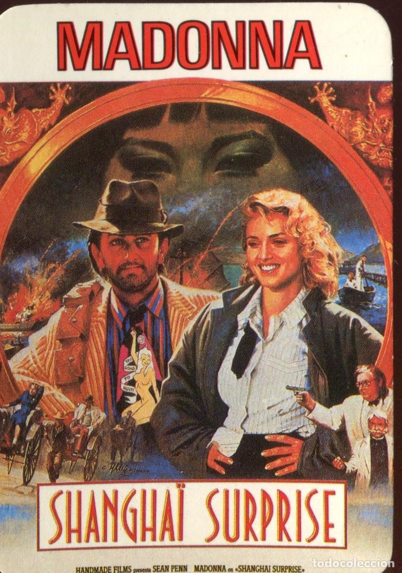 Coleccionismo Calendarios: CALENDARIO DE SERIE CINE - 1989 - E.D. 351 - MADONNA - SHANGHAI SURPRISE