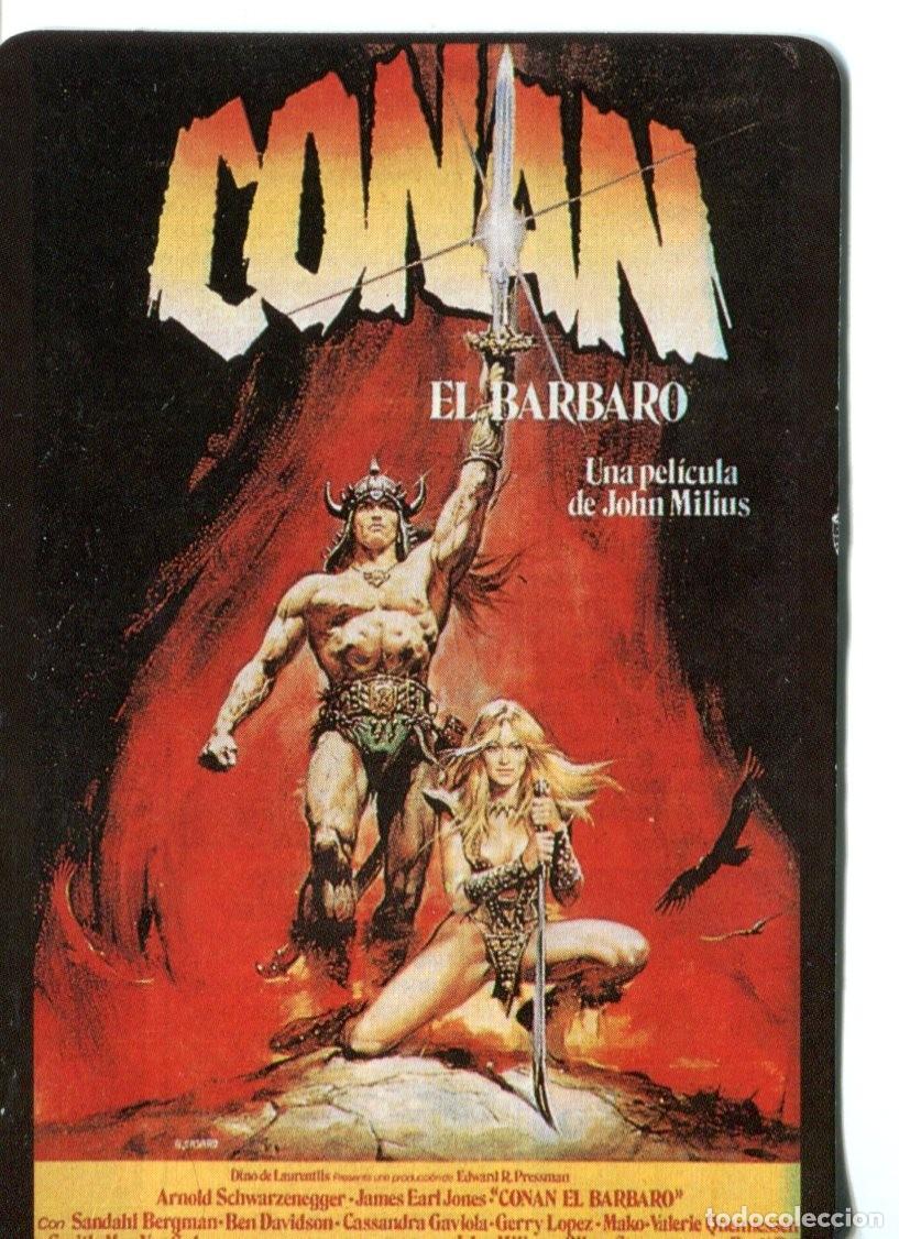 Coleccionismo calendarios: CALENDARIO PELICULAS CINE CONAN EL BARBARO A&Ntilde;O 199