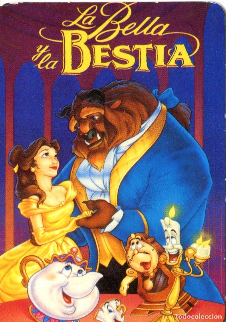 Coleccionismo calendarios: calendario de serie de cine, La bella y la bestia a&ntilde;o 1996 L-140