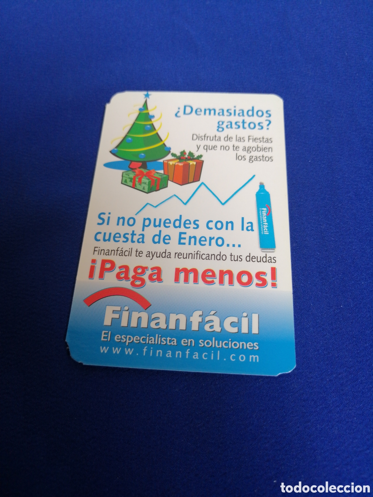 Coleccionismo calendarios: FINANFACIL 2008 CALENDARIO - Foto 1