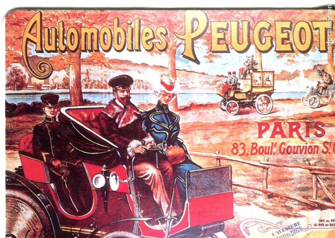 Coleccionismo Calendarios: Calendario de publicidad A&ntilde;o 1993 Automoviles PEUGEOT Con publciidad por detras