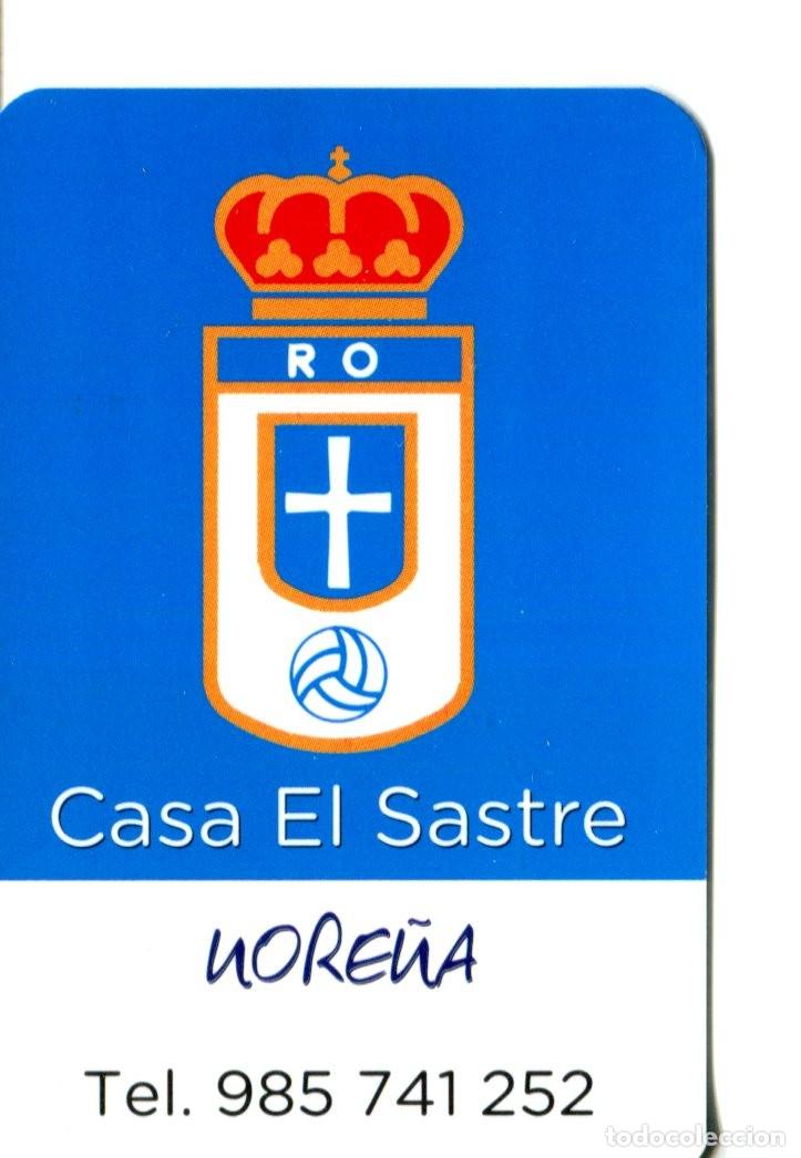Collectables Calendars: CALENDARIO DE PUBLICIDAD F&Uacute;TBOL - 2018 - REAL OVIEDO - CASA EL SASTRE - NORE&Ntilde;A
