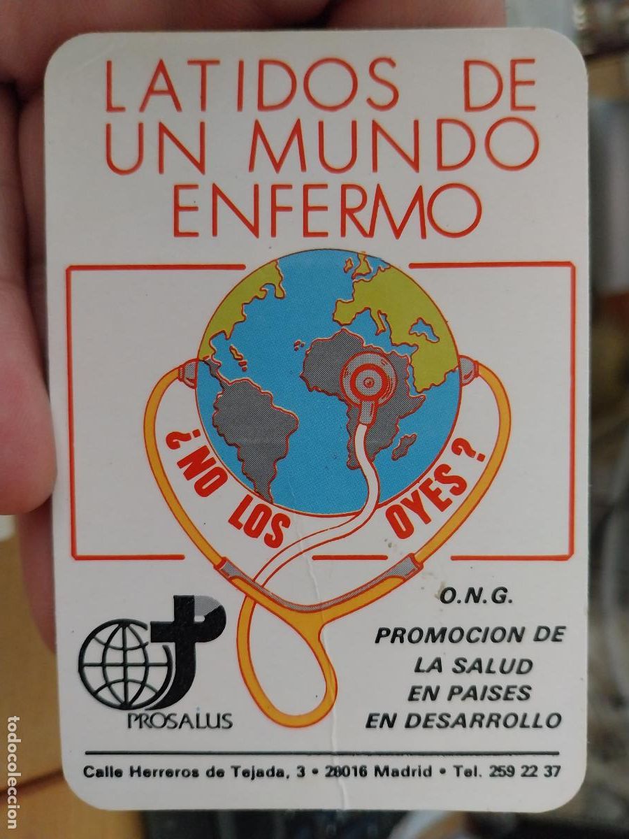 Coleccionismo Calendarios: PROSALUS ILUSTRACION **** CALENDARIO 1989 PUBLICIDAD