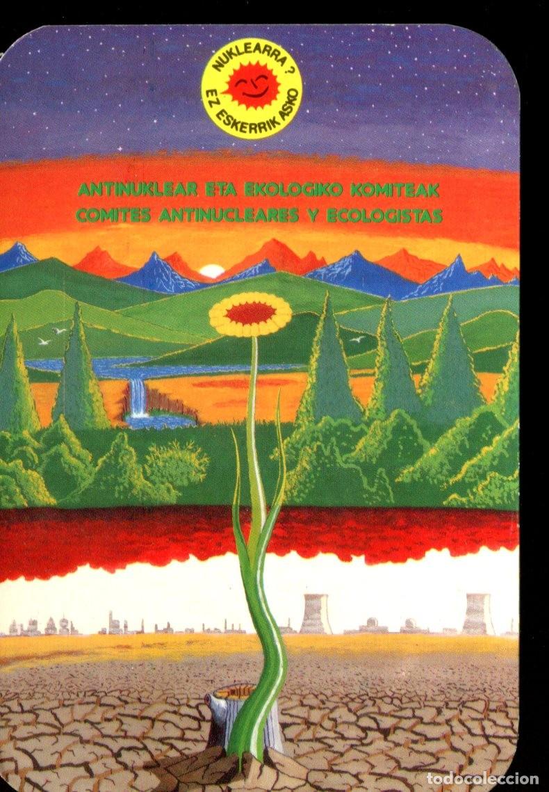 Coleccionismo calendarios: Calendario Politico Vasco Antinuclear NUCLEARRA ? EZ ESKERRIK ASKO 1986