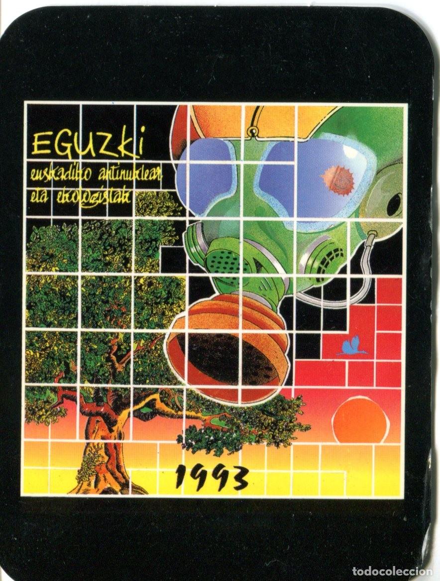 Colecionismo Calend&aacute;rios: Calendario politico vasco antinuclear 1993