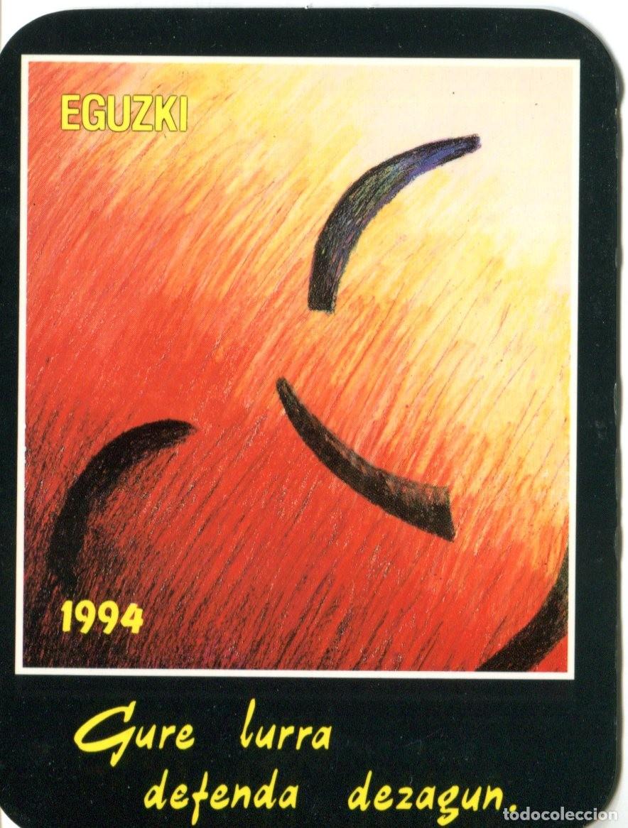 Colecionismo Calend&aacute;rios: Calendario politico vasco antinuclear 1994