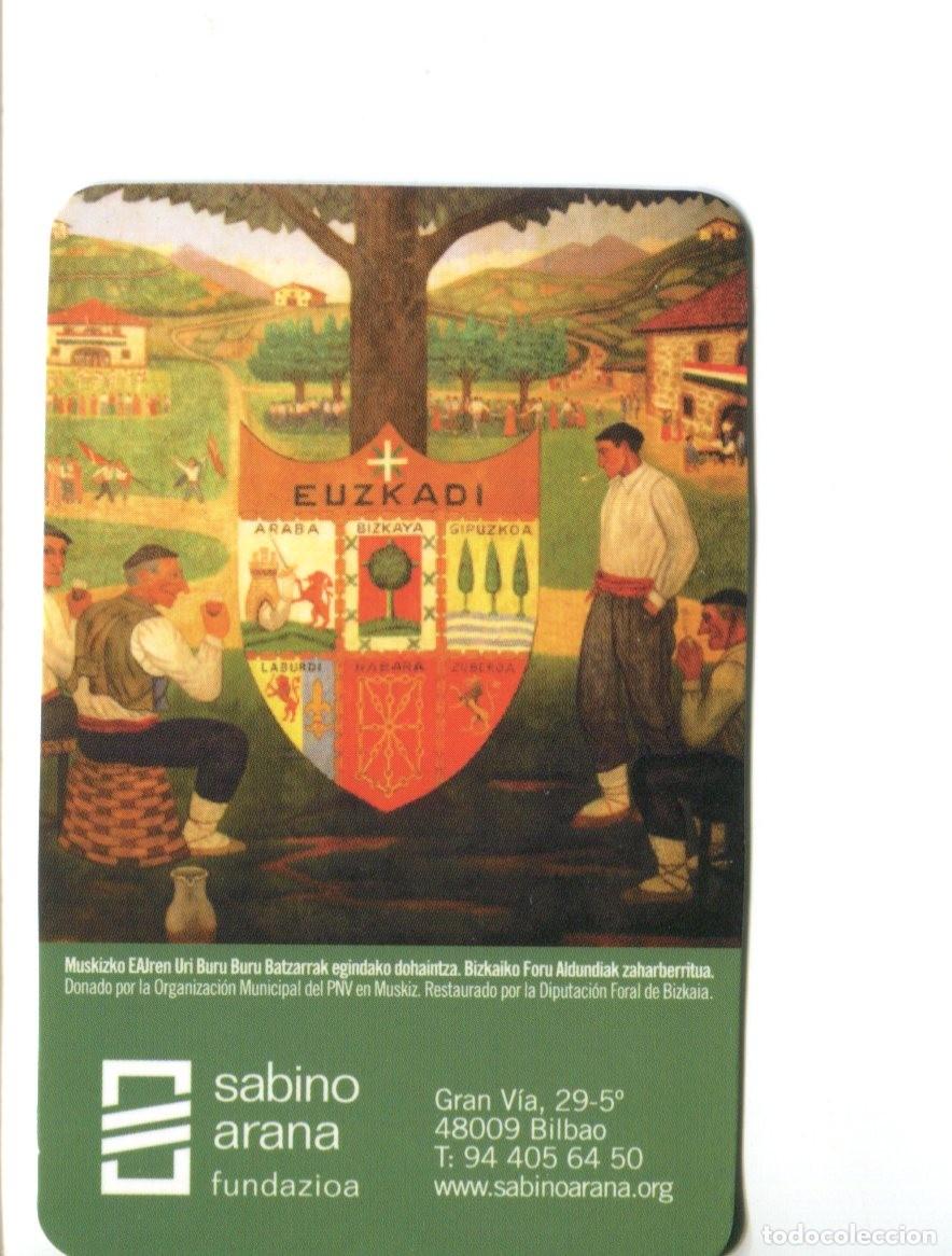 Sammeln von Kalendern: CALENDARIO POLITICO VASCO A&Ntilde;O 2009 FUNDAZIOA SABINO ARANA (PNV)