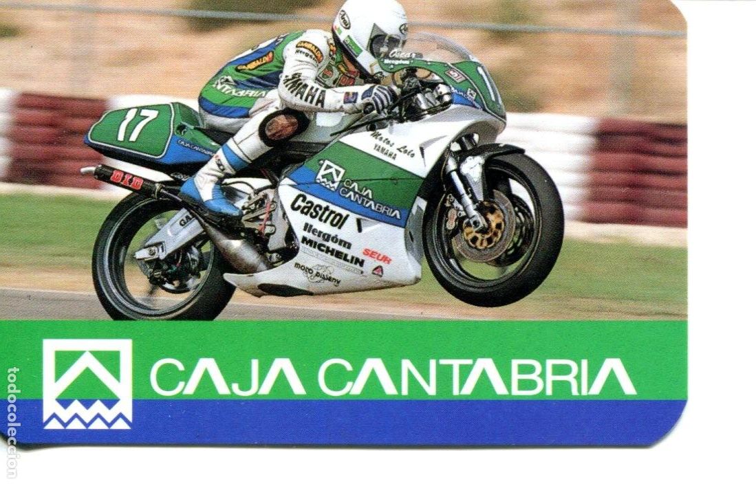 Coleccionismo calendarios: CALENDARIO DE BANCOS Y CAJAS CAJA CANTABRIA A&Ntilde;O 1994 Motociclismo