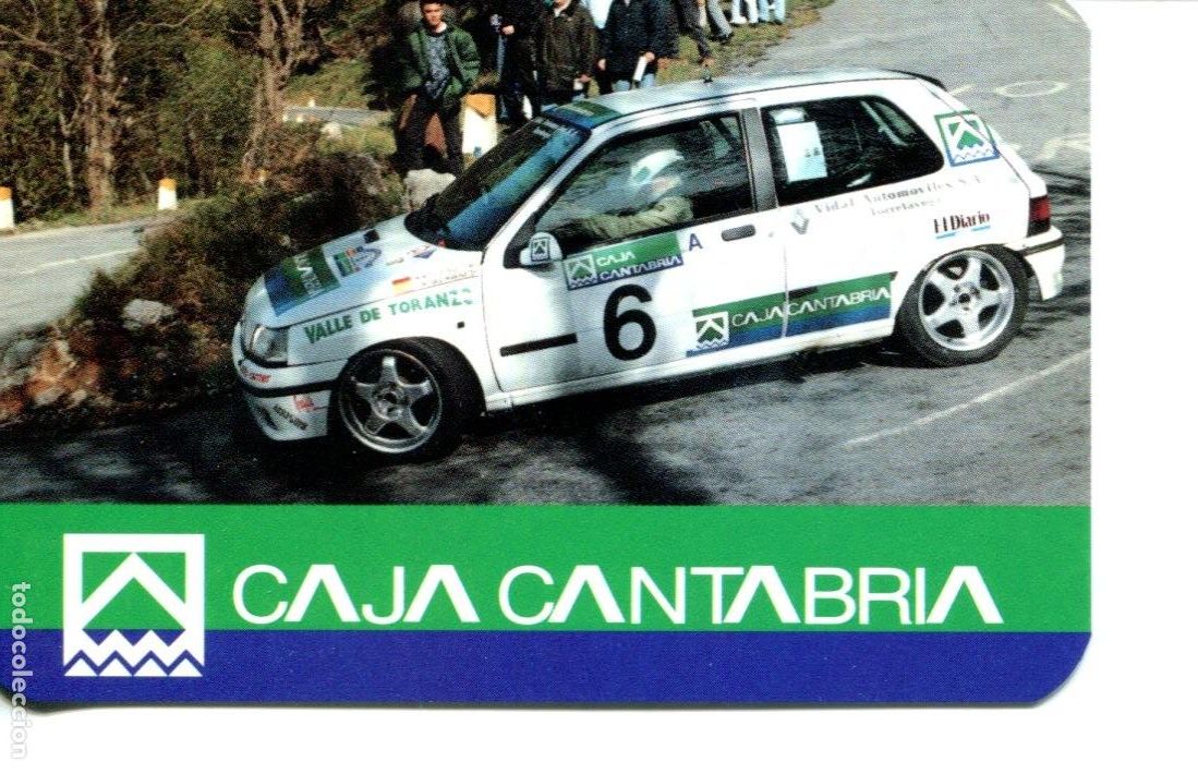 Coleccionismo calendarios: CALENDARIO DE BANCOS Y CAJAS CAJA CANTABRIA A&Ntilde;O 1994 Automovilismo