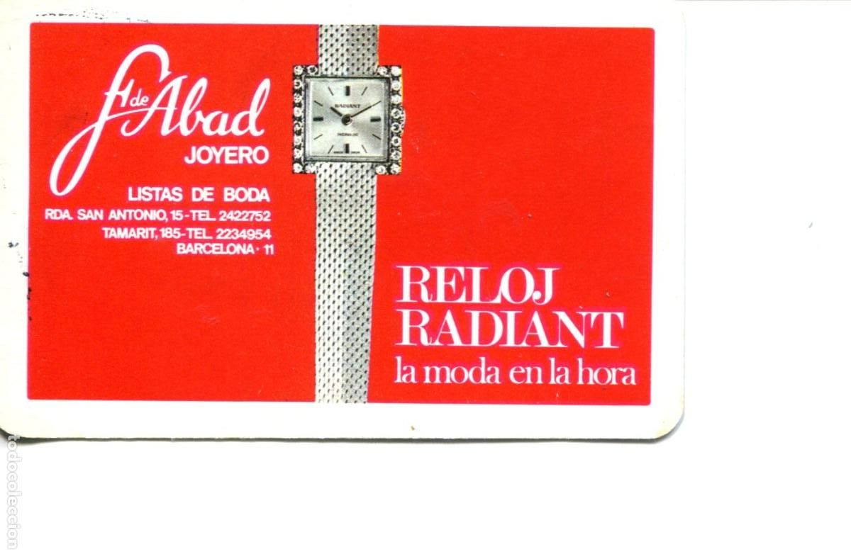 Coleccionismo calendarios: fournier joyeria abad 1968 calendario