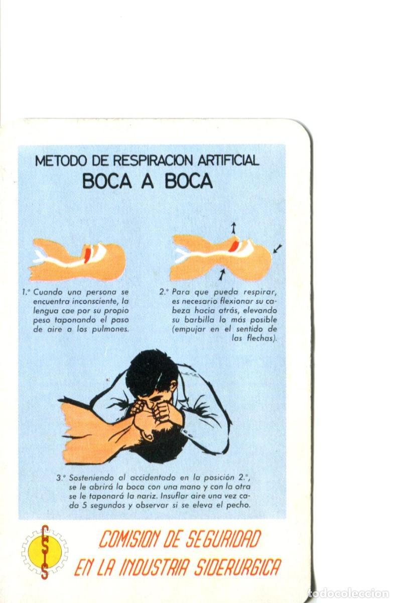 Coleccionismo calendarios: Calendario de H. Fournier 1968 - COMISION DE SEGURIDAD DE LA INDUSTRIA SIDERURGICA