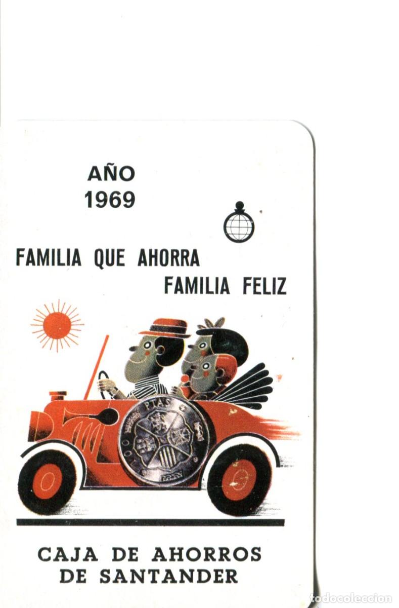 Colecionismo Calend&aacute;rios: Calendario de H. Fournier 1969 - CAJA DE AHORROS DE SANTANDER