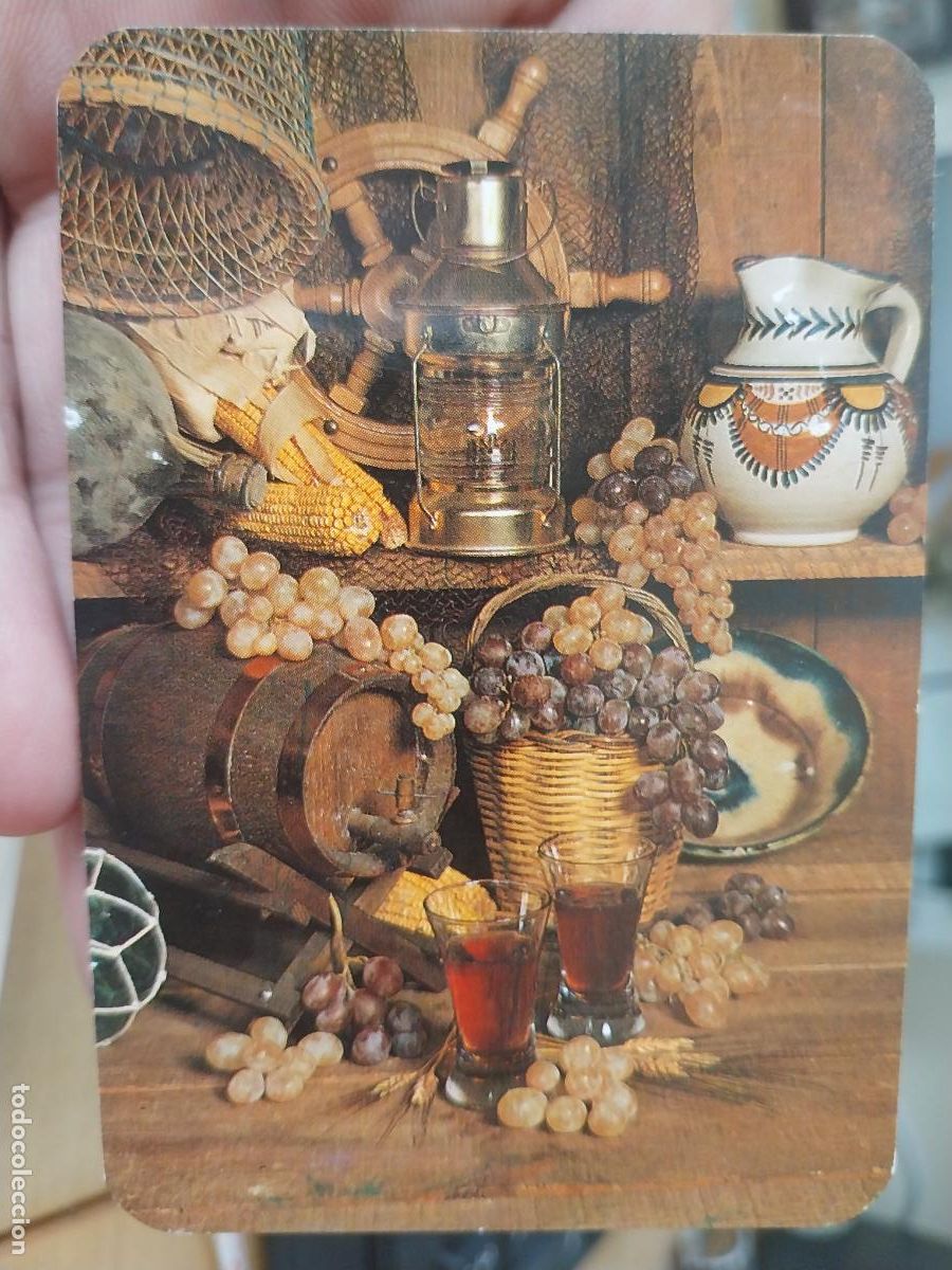 Coleccionismo Calendarios: BODEGON UVAS CALENDARIO 1991 PUBLICIDAD EDIJAR SA