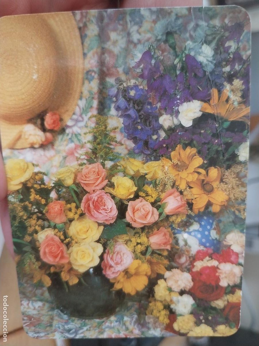Coleccionismo Calendarios: BODEGON FLORES CALENDARIO 1996 PUBLICIDAD LOTERIAS