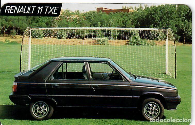 Coleccionismo Calendarios: CALENDARIO FOURNIER - A&Ntilde;O 1987 - RENAULT 11