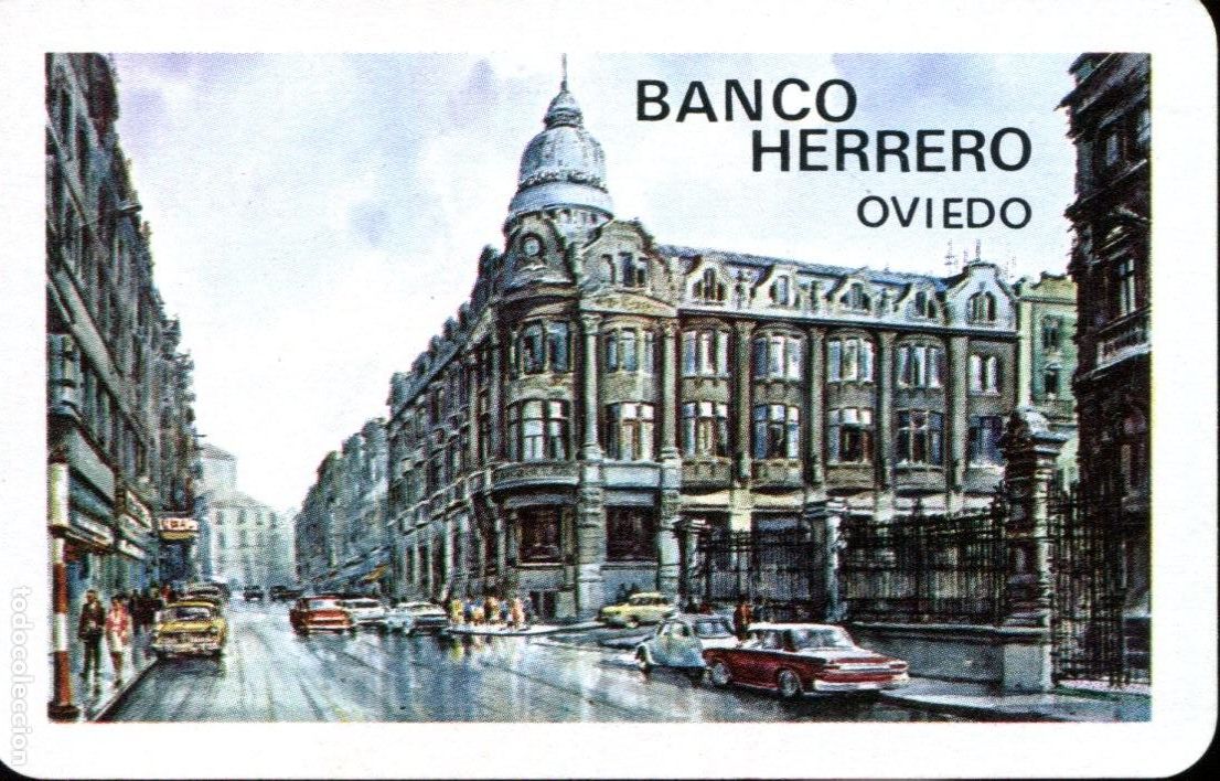 Coleccionismo calendarios: CALENDARIO FOURNIER. BANCO HERRERO. 1971