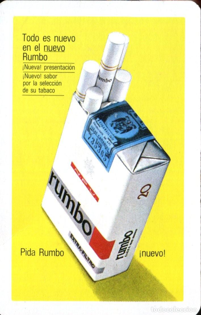 Coleccionismo calendarios: calendario fournier , Cigarros Rumbo, de 1971 TABACO