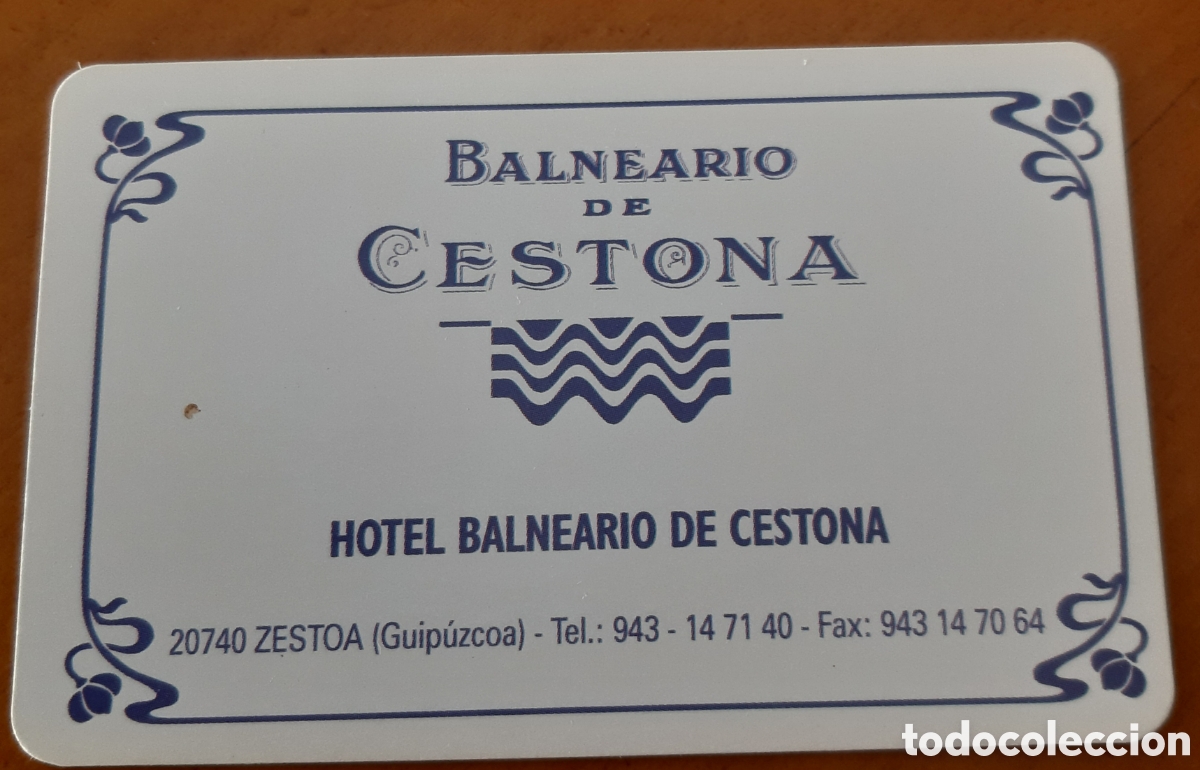 Coleccionismo Calendarios: Calendario fournier a&ntilde;o 2000. Balneario de Cestona. R8817