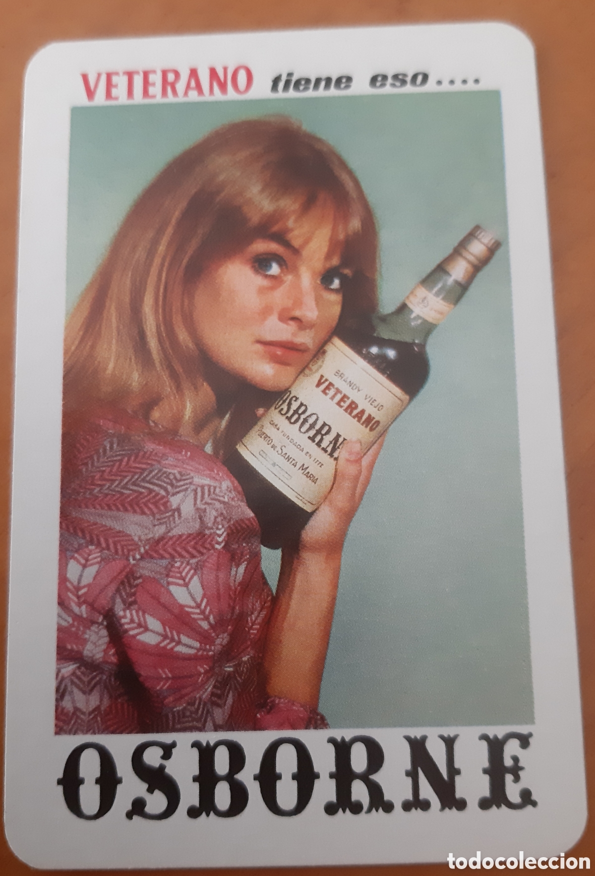 Collectables Calendars: Calendario fournier a&ntilde;o 1969. Veterano Osborne. R8818